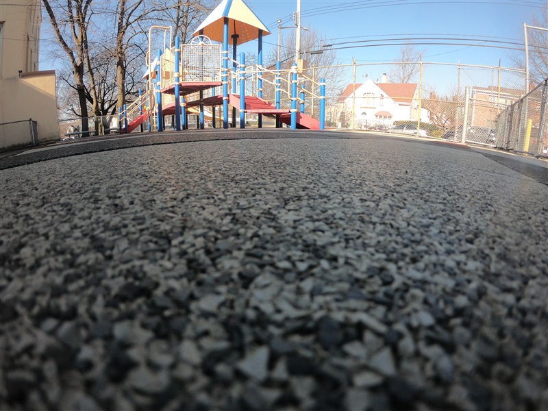 School Playground with TPV Blended Tiles preview 16